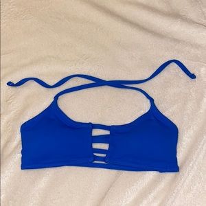 Midori Blue “Ocean” Mau Loa Bikini Top XS NWOT